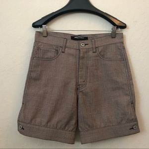 Junya Watanabe wool bloomers brown plaid